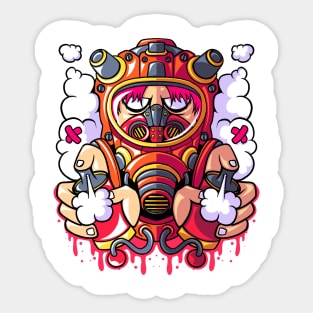 Spray Sticker